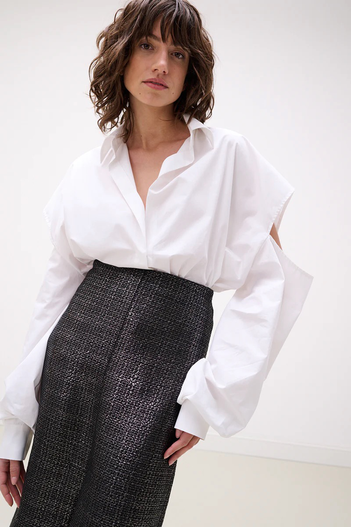 Bluse Ornate Weiß