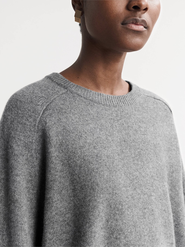 Pullover Boyfriend Grey