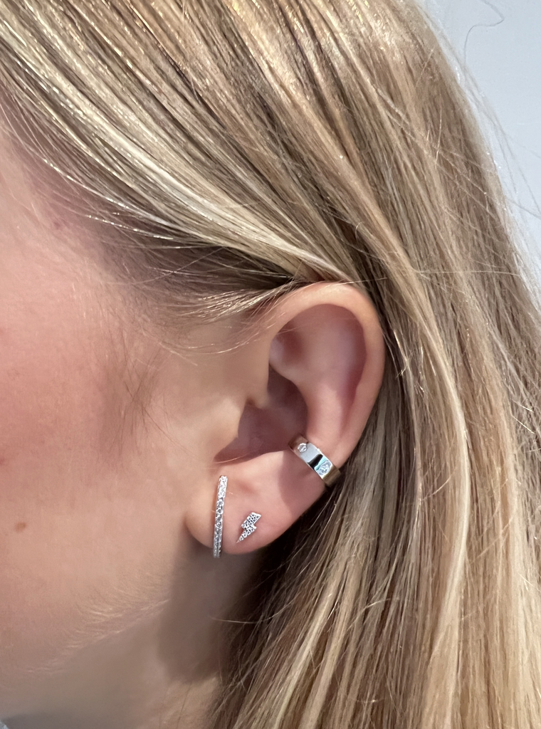 Ear Cuff Mila in Silber