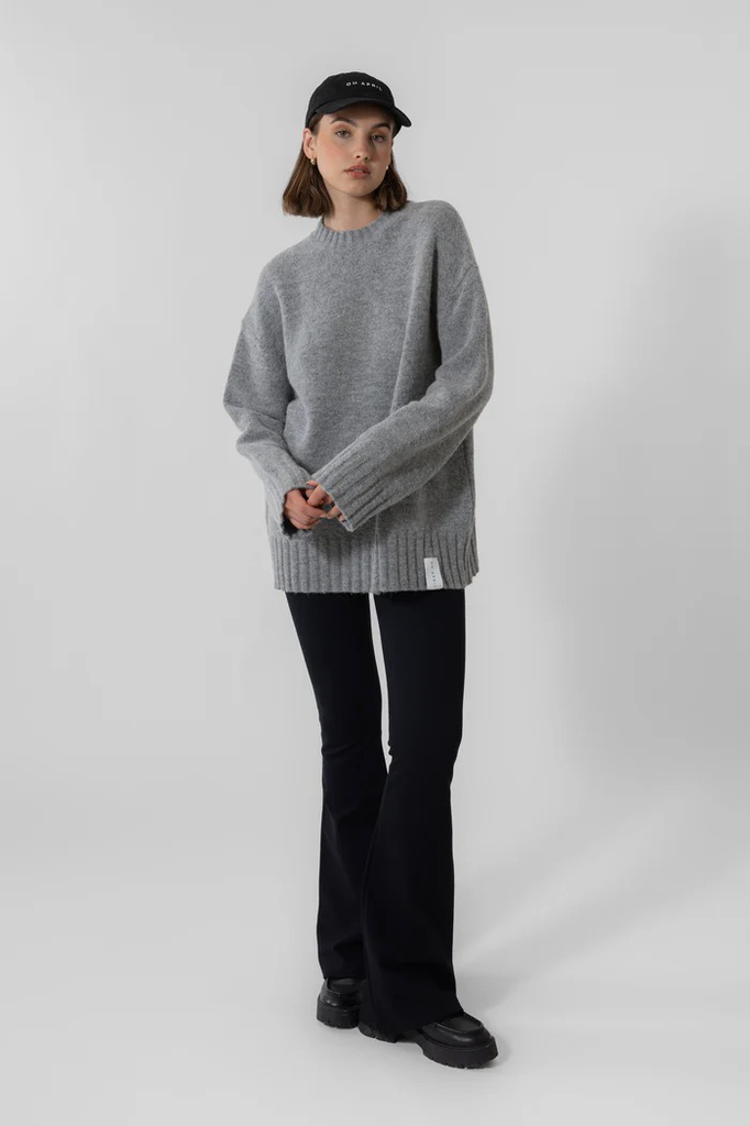 Pullover Rebecca Fluffy Grey