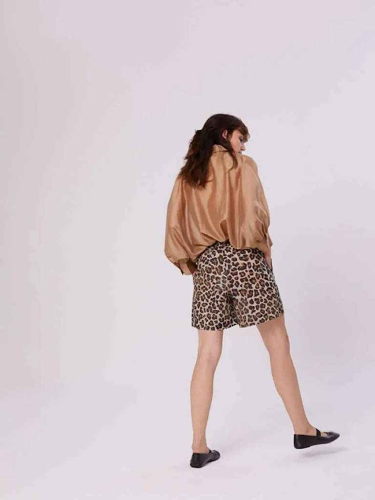 Bluse Antonia Short Sleeve Gold