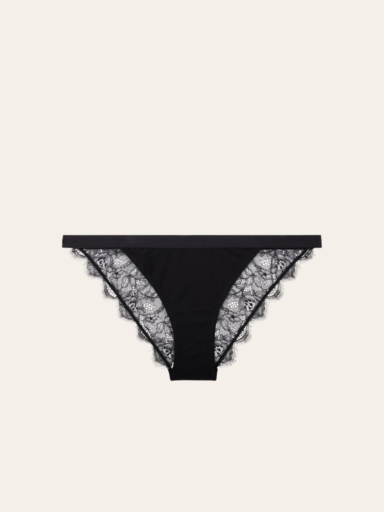 Slip Wild Rose Black